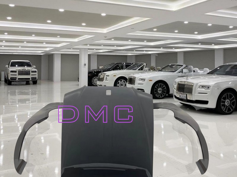 DMC Rolls Royce Ghost (2009-2014): Front Fenders & Hood Bonnet: I to III : Fits the Ghost 1 OEM: Facelift to Ghost 3 Style (2021+) - Image 2