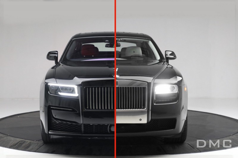 DMC Rolls Royce Ghost (2009-2014): Front Fenders & Hood Bonnet: II to III : Fits the Ghost 2 OEM: Facelift to Ghost 3 Style (2021+)