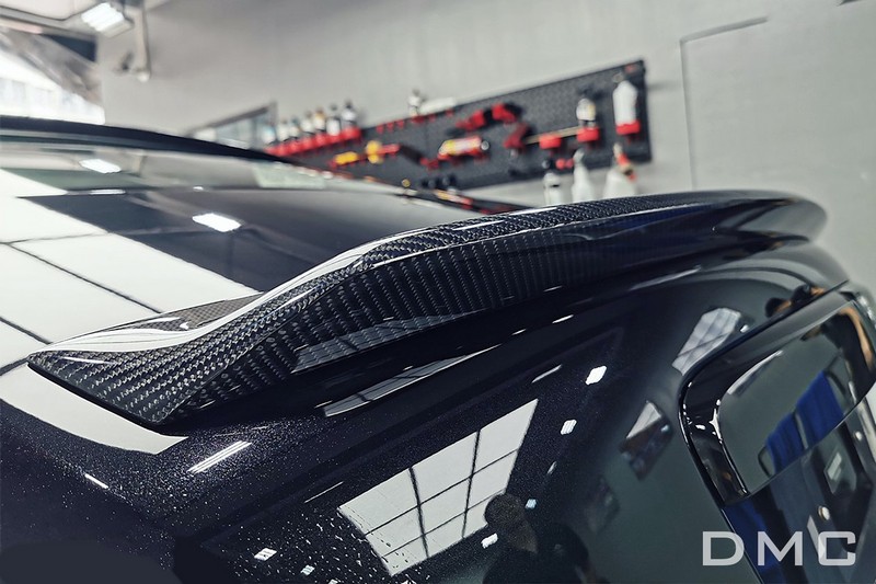 DMC Rolls Royce Wraith Black Badge Forged Carbon Fiber Rear Wing, Trunk Lip Spoiler - Image 3