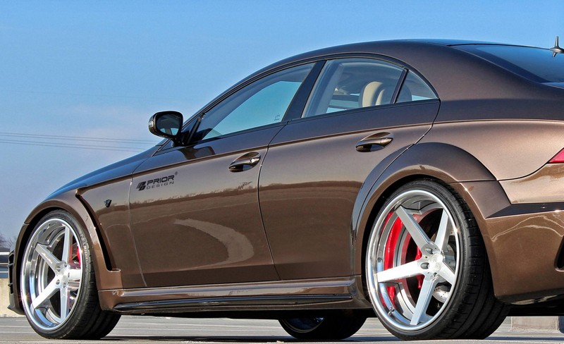 PRIOR DESIGN PD Black Edition Widebody Kit for Mercedes CLS W219 - Image 4