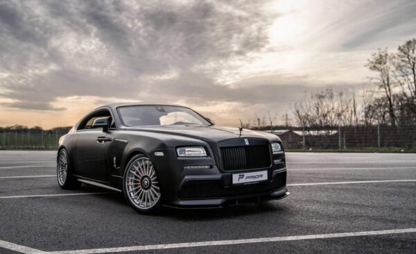 PRIOR-DESIGN BlackShot Front Spoiler for BlackShot Front Bumper for Rolls Royce Wraith