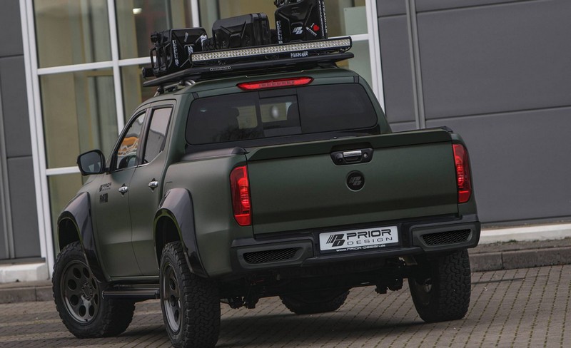 PRIOR DESIGN PD500 Rear Trunk Spoiler for Mercedes X-Class