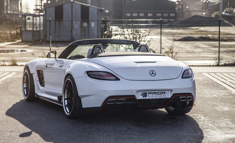PRIOR DESIGN PD900GT WB Widebody Aerodynamic Kit for Mercedes SLS AMG Roadster R197 - Image 2