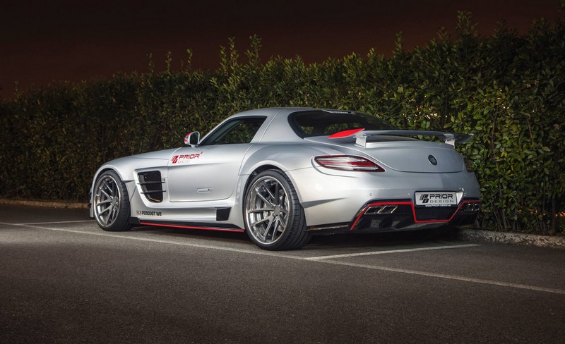 PRIOR DESIGN PD900GT Widebody Aerodynamic Kit for Mercedes SLS AMG Coupé C197 - Image 2