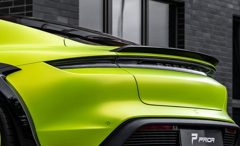 PRIOR DESIGN PD TE Rear Trunk Spoiler for Porsche Taycan [2019+] - Image 4