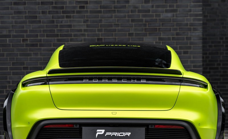 PRIOR DESIGN PD TE Rear Trunk Spoiler for Porsche Taycan [2019+] - Image 3