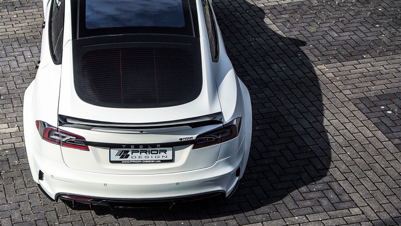 PRIOR Design PD-S1000WB Rear Trunk Spoiler for Tesla Model S [2016+]