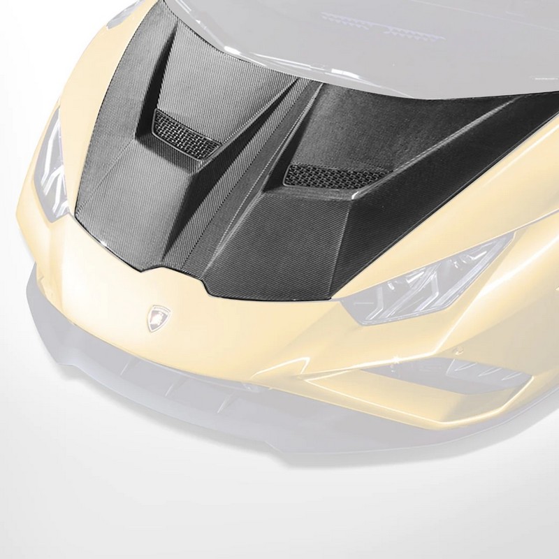 VORSTEINER Aero Bonnet (2x2 Gloss Carbon) for Lamborghini Huracan Performante Vicenza Edizione - Image 2