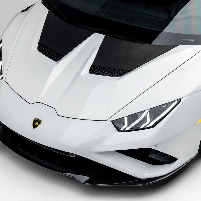 VORSTEINER Aero Bonnet (2x2 Gloss Carbon) for Lamborghini Huracan Performante Vicenza Edizione - Image 17