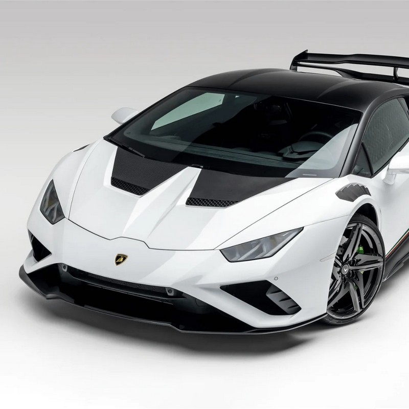 VORSTEINER Aero Bonnet (2x2 Gloss Carbon) for Lamborghini Huracan Performante Vicenza Edizione - Image 16