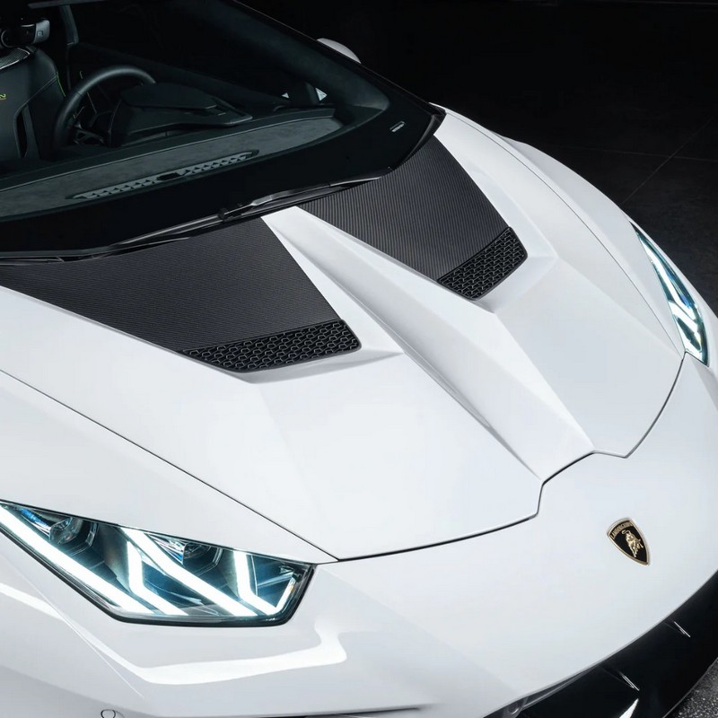 VORSTEINER Aero Bonnet (2x2 Gloss Carbon) for Lamborghini Huracan Performante Vicenza Edizione - Image 15