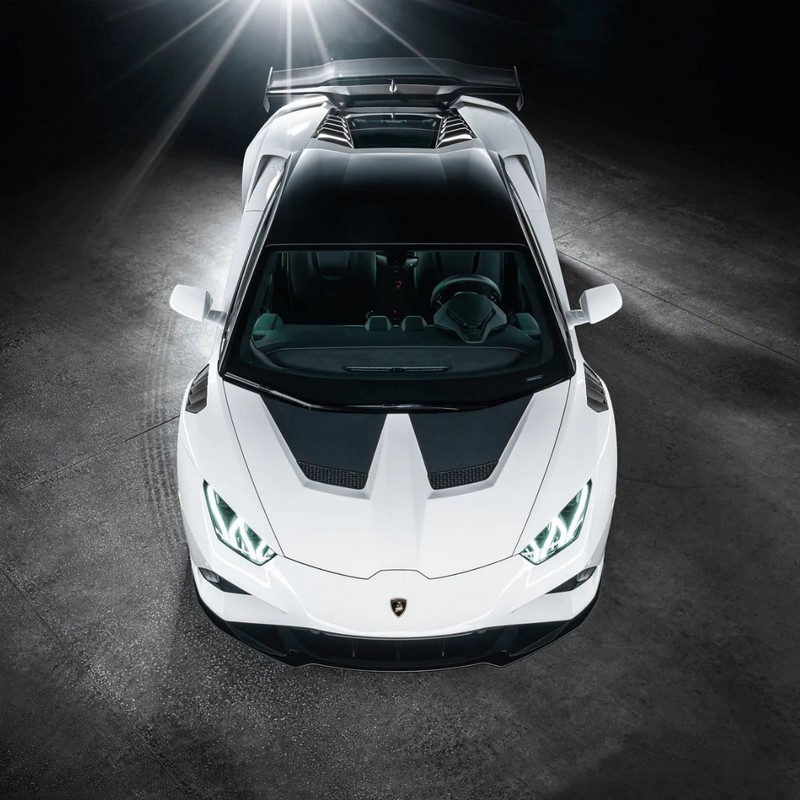 VORSTEINER Aero Bonnet (2x2 Gloss Carbon) for Lamborghini Huracan Performante Vicenza Edizione - Image 14