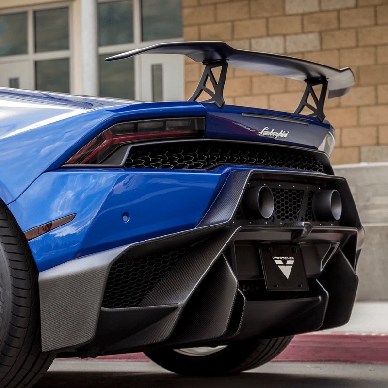 VORSTEINER Aero Rear Bumper w/ Rear Diffuser for Lamborghini Huracan Novara Edizione - Image 4