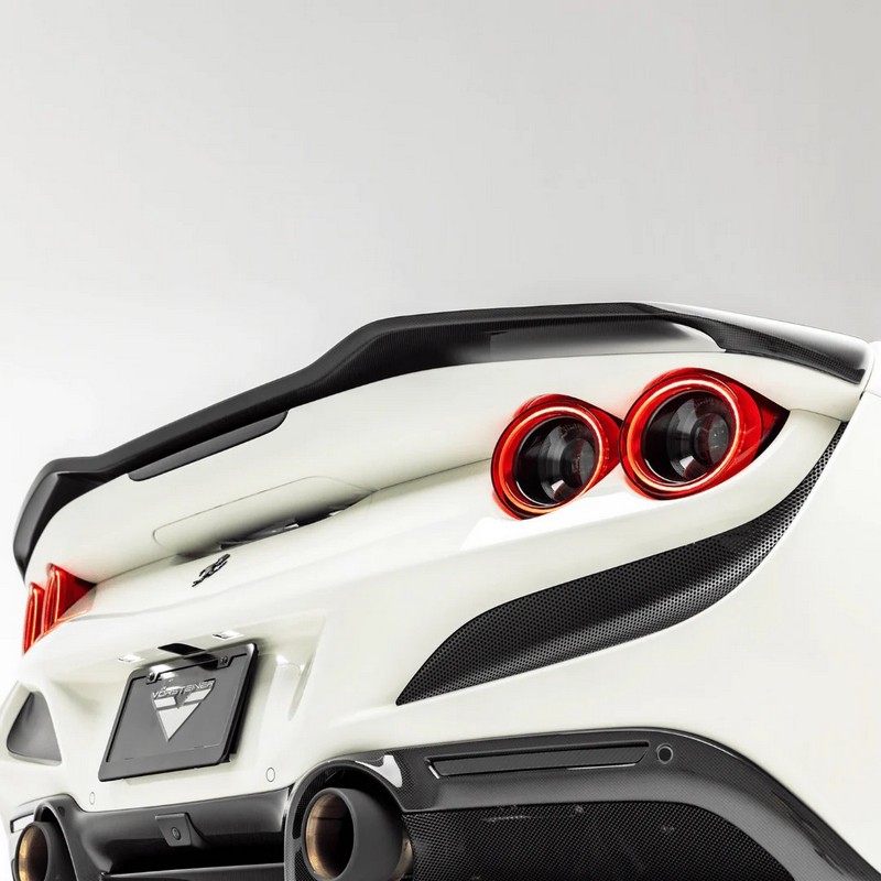 VORSTEINER Carbon Fiber Decklid Spoiler for Ferrari F8 Furioso - Image 5