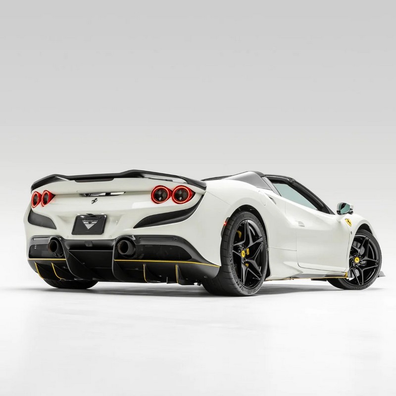 VORSTEINER Carbon Fiber Decklid Spoiler for Ferrari F8 Furioso - Image 4