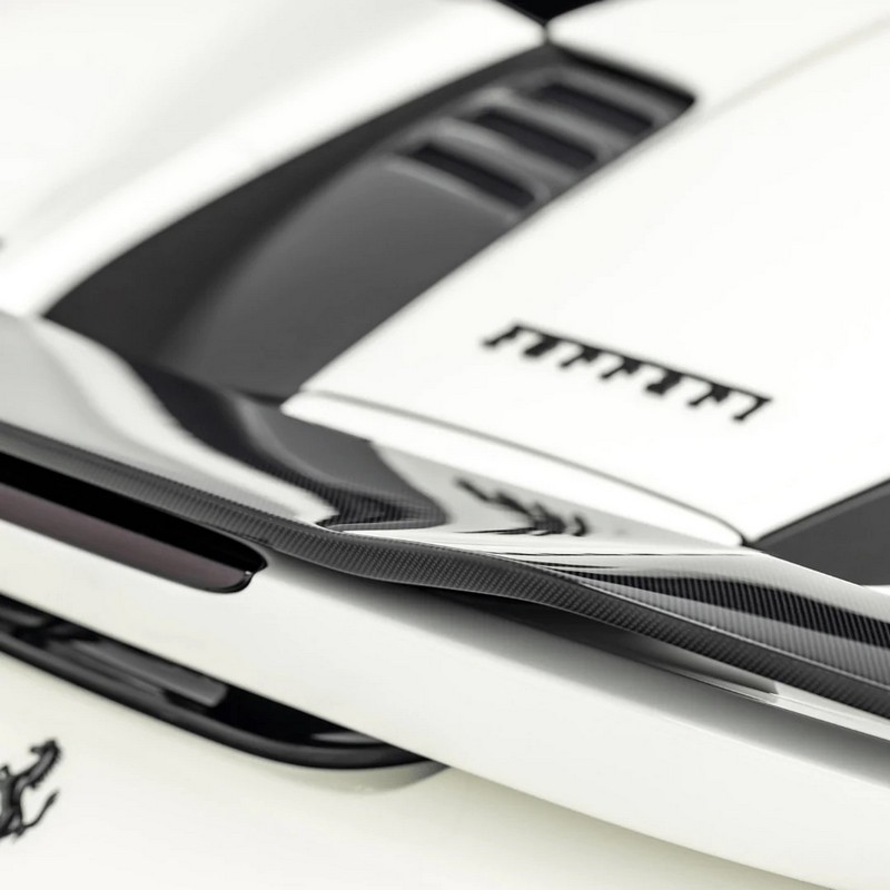 VORSTEINER Carbon Fiber Decklid Spoiler for Ferrari F8 Furioso - Image 3