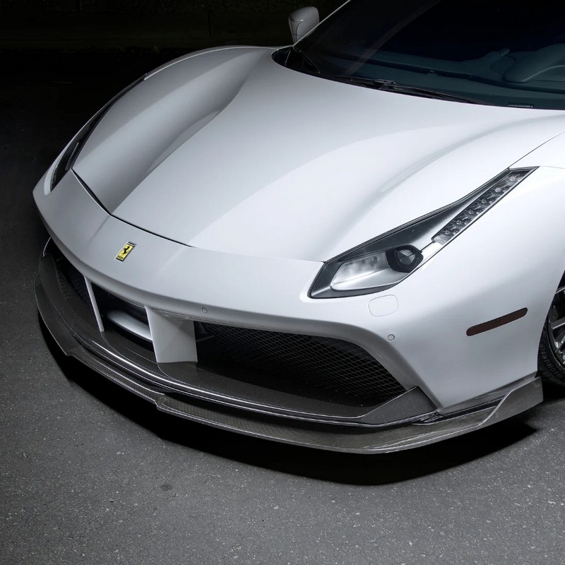 VORSTEINER Carbon Fiber Front Spoiler for Ferrari 488 Diavolo
