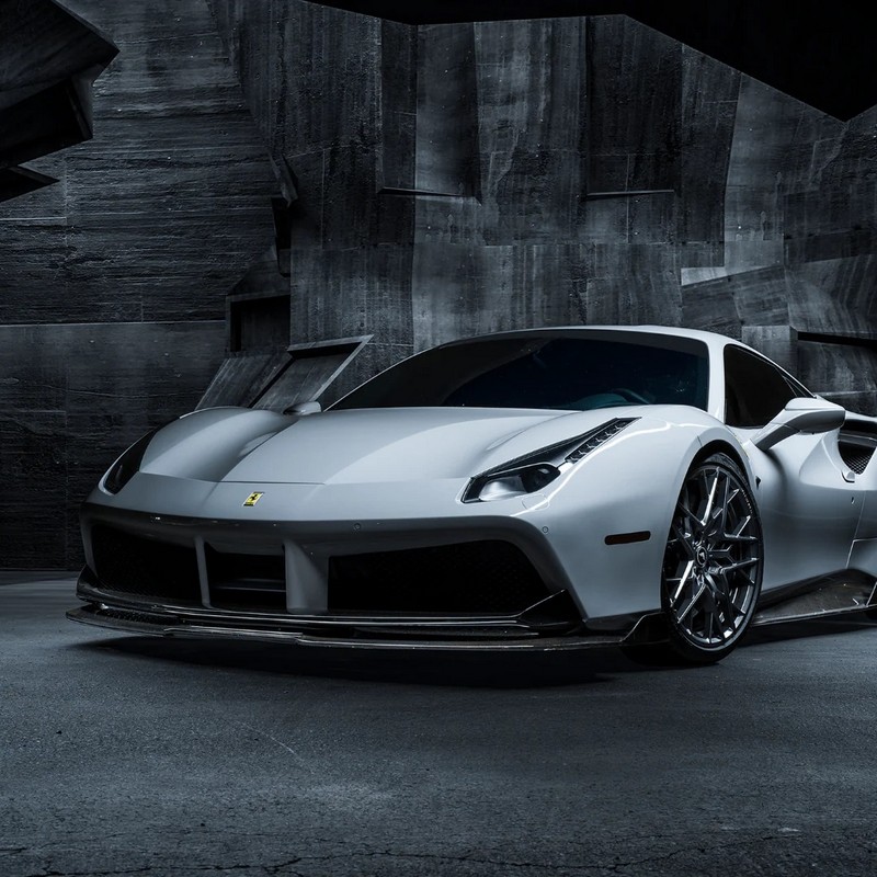 VORSTEINER Carbon Fiber Front Spoiler for Ferrari 488 Diavolo - Image 6
