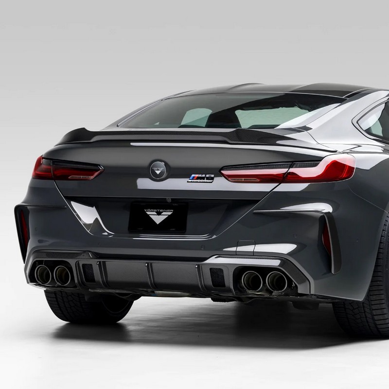 VORSTEINER VRS Aero Rear Diffuser Carbon Fiber PP 2x2 Glossy for BMW F9X M8