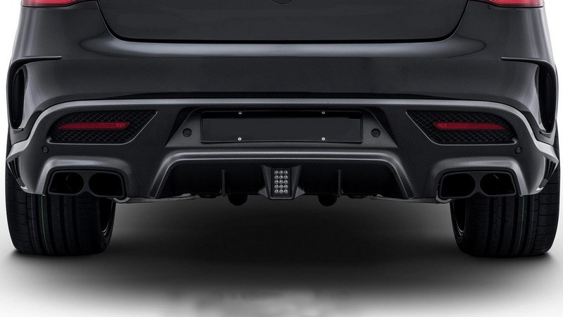 Carbon Rear Diffuser for 2019 Mercedes GLE 63 Coupe