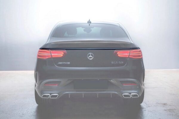 Carbon Trunk Add-on Above Tail Lights for 2019 Mercedes GLE 63 Coupe