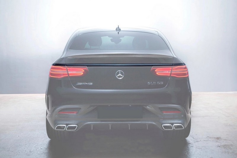 Carbon Trunk Add-on Above Tail Lights for 2019 Mercedes GLE 63 Coupe