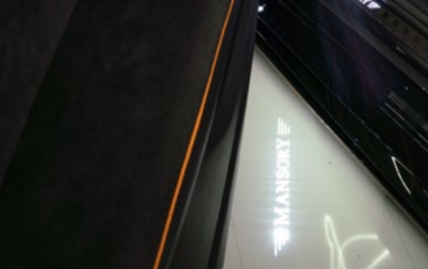 Door Welcome Lights with MANSORY Logo