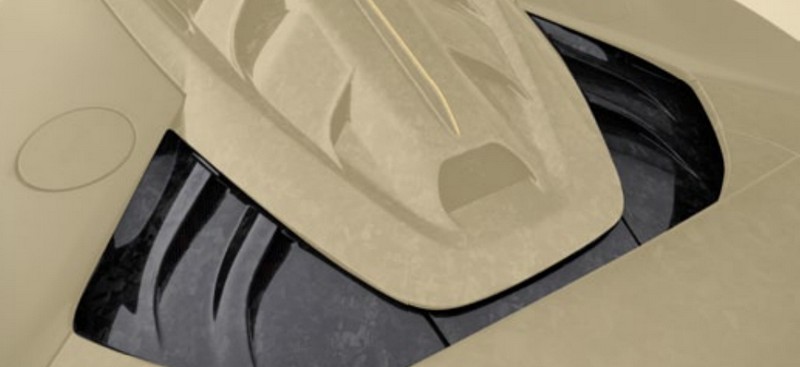 Mansory Air outtake - Engine Bonnet for Ferrari SF90 Stradale / Stradale Assetto Fiorano - Image 2