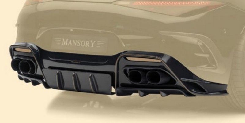 Mansory Diffuser for Mercedes Benz AMG SL63 - Image 2