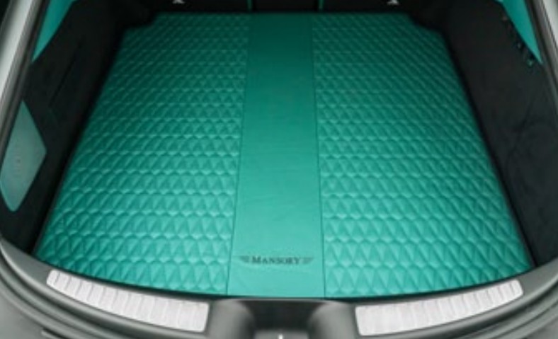 Mansory Exclusive Leather Trunk Mat for Mercedes Benz AMG SL63
