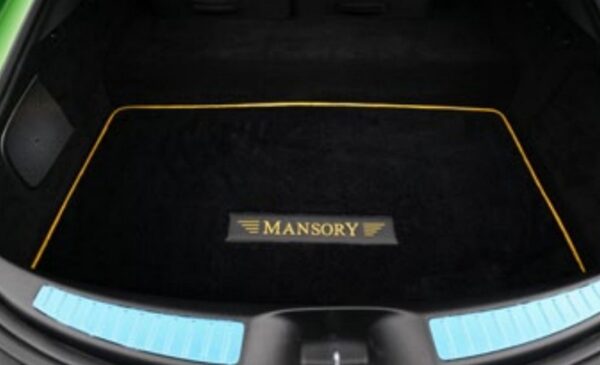 Mansory Exclusive Velour Trunk Mat - Leather Edging for Mercedes Benz AMG SL63