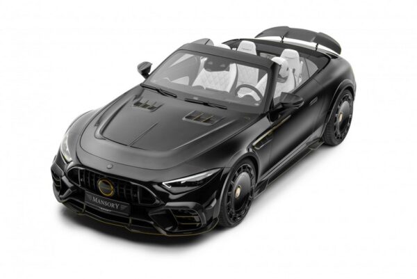 Mansory Front Bonnet - Visible Carbon for Mercedes Benz AMG SL63