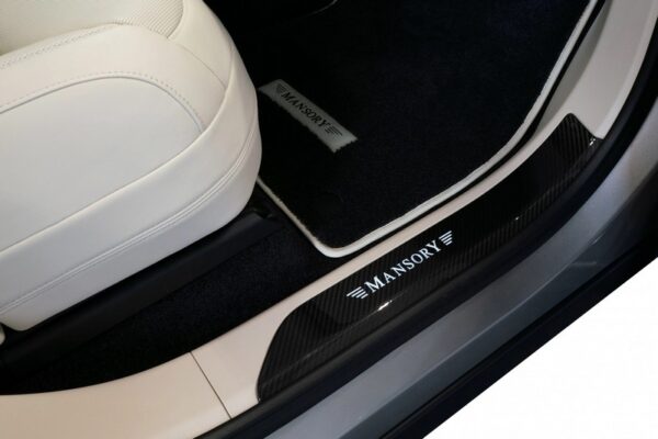Mansory Exclusive Velour Floor Mats - Leather Edging