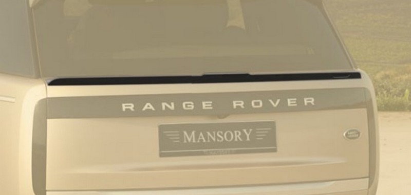Mansory Rear decklid spoiler for Range Rover MY2022 - Image 2