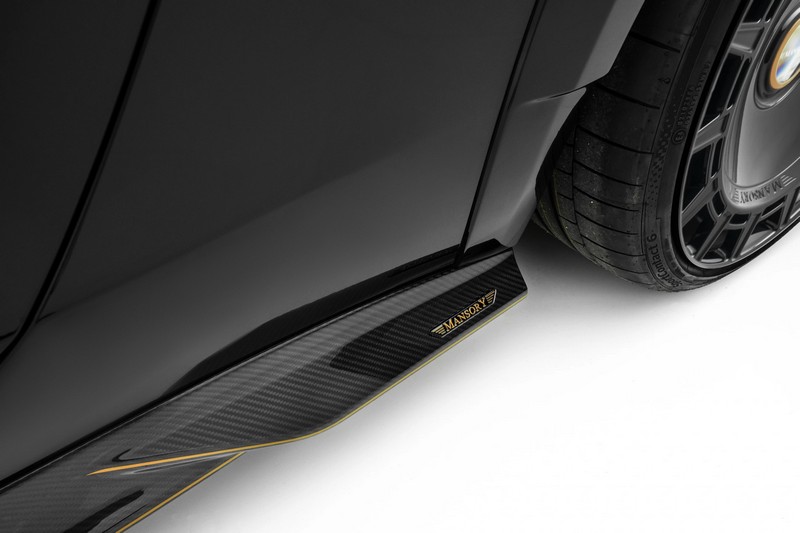 Mansory Side Skirt Lips for Mercedes Benz AMG SL63