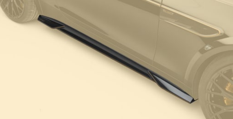 Mansory Side Skirt Lips for Mercedes Benz AMG SL63 - Image 2