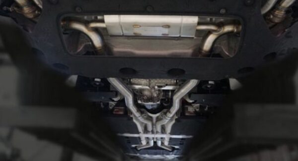 Sport Exhaust Muffler for MANSORY Rear Diffuser