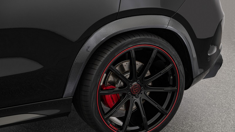 BRABUS Carbon Fender Add-on Parts for GLE-Class V167 AMG GLE 63