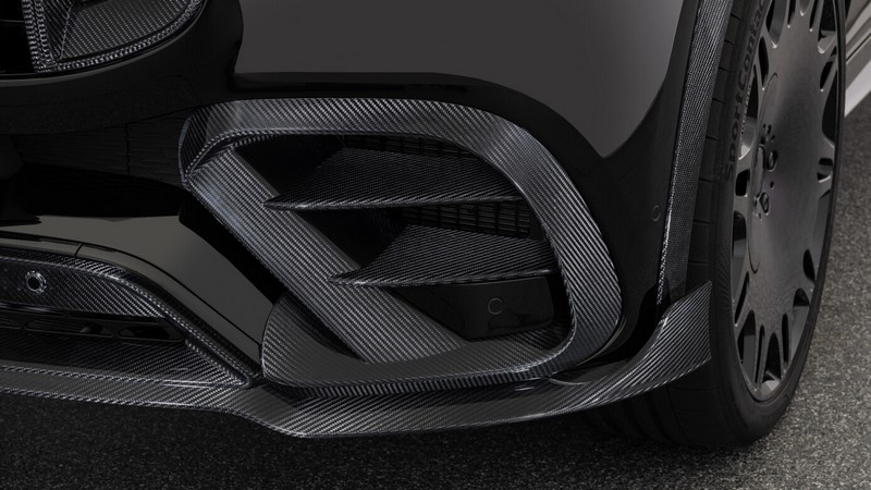 BRABUS Carbon Front Fascia Attachments for GLE-Class V167 AMG GLE 63