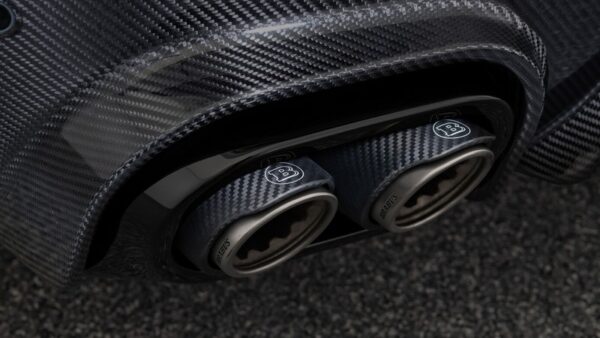 BRABUS Valve Controlled Sports Exhaust System with Carbon Titanium Tailpipes for GLE-Class V167 AMG GLE 63