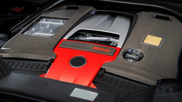 Carbon Engine Cover for 2023 GLE 63