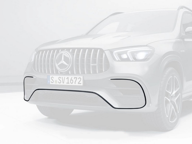 Carbon Front A Splitter 3pcs for 2023 GLE 63 - Image 3