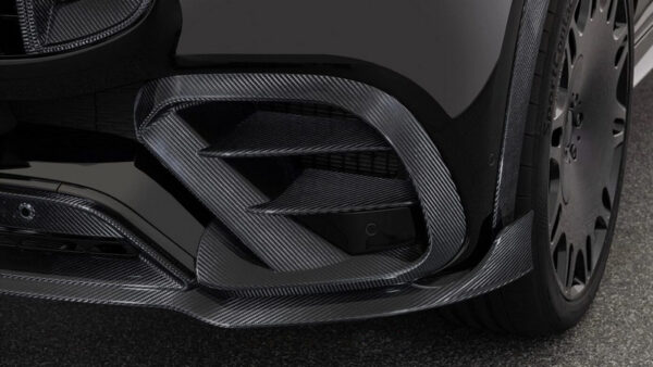 Carbon Front Fascia Attachments for 2023 GLE 63