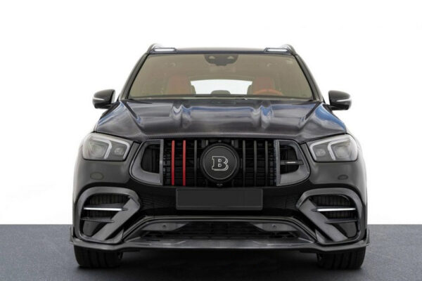 Carbon Front Fascia Attachments with LEDs for 2023 GLE 63