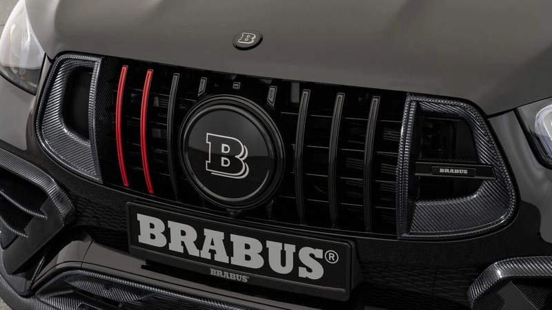 Carbon Front Grille Inserts for 2023 GLE 63 - Image 2