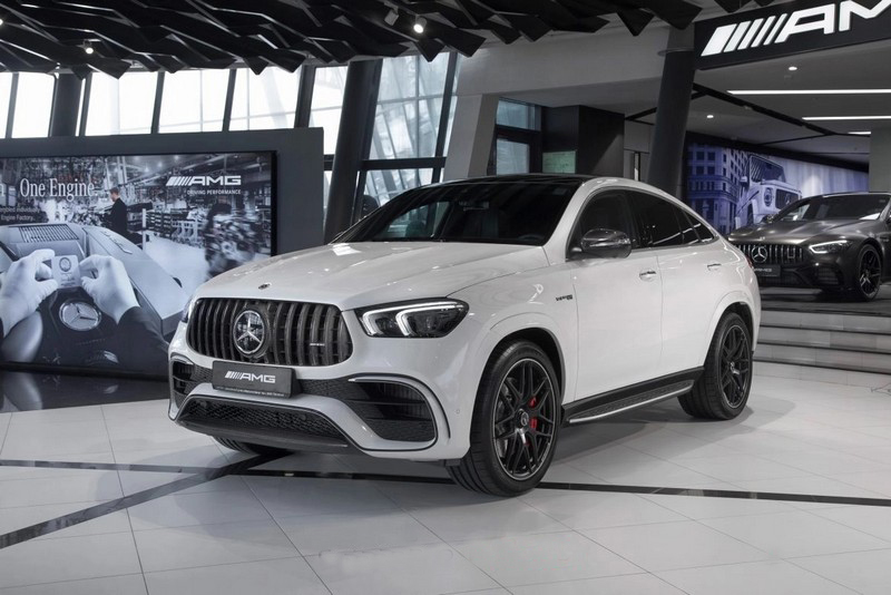 Carbon Radiator Grill Add-ons for 2023 GLE 63