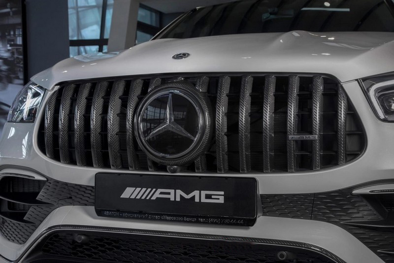 Carbon Radiator Grill Add-ons for 2023 GLE 63 - Image 3