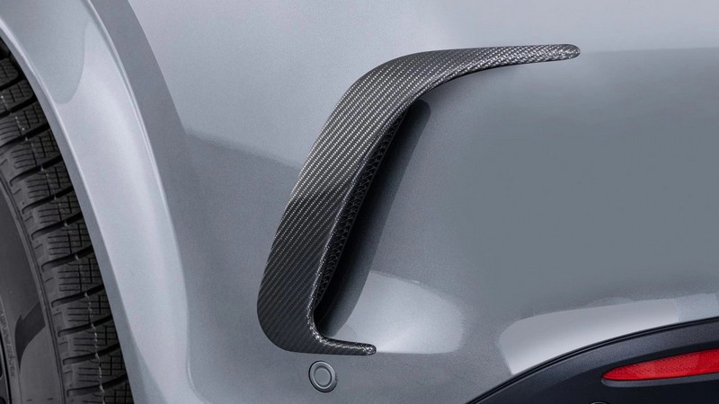 Carbon Rear Fascia Attachments for 2023 GLE 63