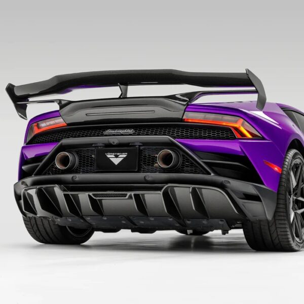 Vorsteiner Lamborghini Huracan Evo Monza Edizione Rear Diffuser (2x2 Gloss Carbon)