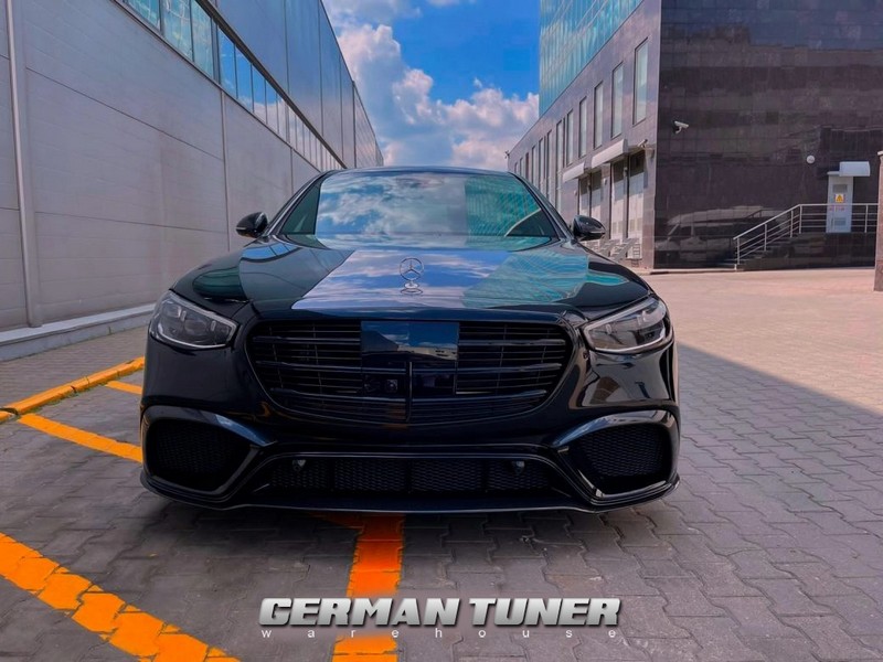 Carbon Eye Lids F1 Edition for 2023 S63 AMG W223 - Image 4